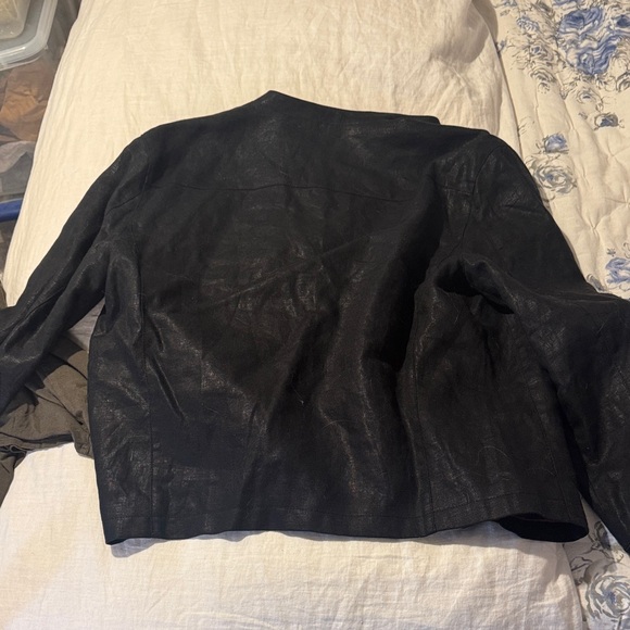 John Varvatos Luxe Black and Red Jacket - Picture 3 of 3